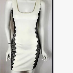 Guess White sleeveless dress